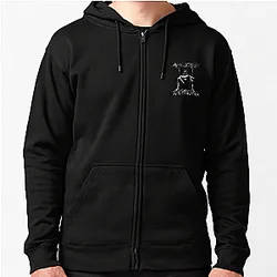 Electric Wizard - Witchcult Today album (Transparent) Zipped Hoodie