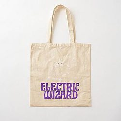 The Electric Wizard Cotton Tote Bag