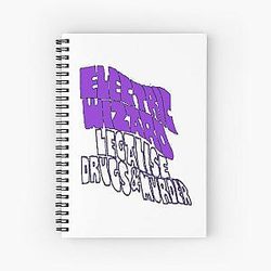 IM LOVE ELECTRIC WIZARD   Spiral Notebook