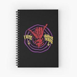 I HATE + ELECTRIC WIZARD Spiral Notebook