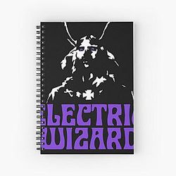 The Electric Wizard Spiral Notebook