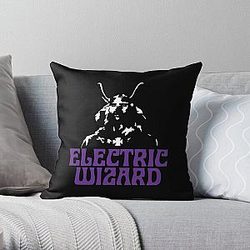 Electric Wizard - Robot Throw Pillow