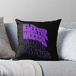 IM LOVE ELECTRIC WIZARD Throw Pillow