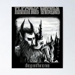 Electric Wizard - Dopethrone Classic Old School UK Doom  Stoner Metal Classic Essential  Poster