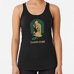 Electric Wizard Logo Graphic Racerback Tank Top