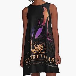 ELECTRIC WIZARD | BARBARIAN A-Line Dress