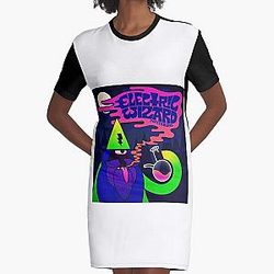 I LOVE ELECTRIC WIZARD Graphic T-Shirt Dress