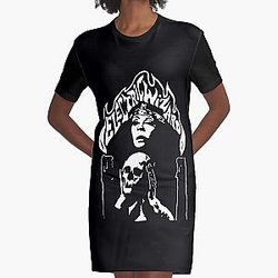 I LOVE ELECTRIC WIZARD Graphic T-Shirt Dress