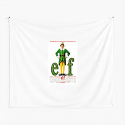 Elf Film The Best Christmas Movie Elf Film Tapestries