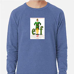 Elf Film The Best Christmas Movie Elf Film Sweatshirts