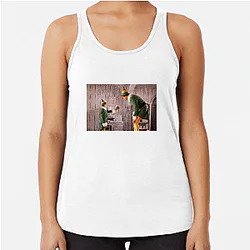 Elf Film My Favorite Holiday Film Elf Film Tank Tops