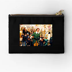 Elf Film Always Festive Always Funny Elf Film Zipper Pouches