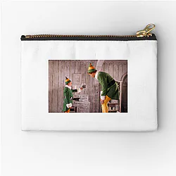 Elf Film My Favorite Holiday Film Elf Film Zipper Pouches
