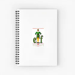 Elf Film The Best Christmas Movie Elf Film Notebook