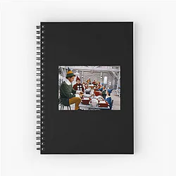 Elf Film The King of Christmas Comedy Elf Film Notebook