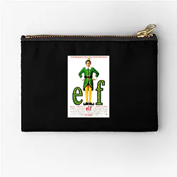 Elf Film The Best Christmas Movie Elf Film Zipper Pouches