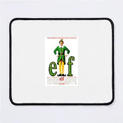 Elf Film The Best Christmas Movie Elf Film Mouse Pads