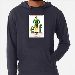 Elf Film The Best Christmas Movie Elf Film Hoodies