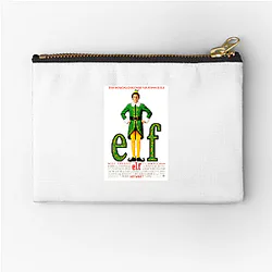 Elf Film The Best Christmas Movie Elf Film Zipper Pouches