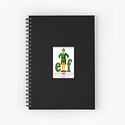 Elf Film The Best Christmas Movie Elf Film Notebook