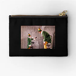 Elf Film My Favorite Holiday Film Elf Film Zipper Pouches