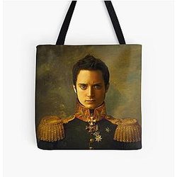Elijah Wood Replace Face All Over Print Tote Bag