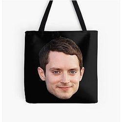 Elijah Wood All Over Print Tote Bag