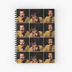 Elijah Wood Spiral Notebook