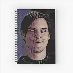 Elijah Wood Spiral Notebook