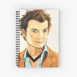 Elijah Wood Spiral Notebook