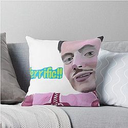 Terrific Elijah Wood Inspired Meme Throw Pillow.