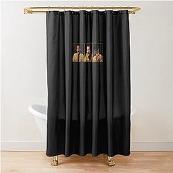 Elijah Wood Laughing Shower Curtain