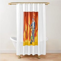 Hell hath no fury like Elijah Wood Shower Curtain