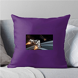 Elite Dangerous is a 1:1 scale recreation of the Milky Way Elite Dangerous Pillows Cover