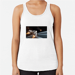 Elite Dangerous is a 1:1 scale recreation of the Milky Way Elite Dangerous Tank Tops