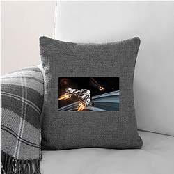 Elite Dangerous is a 1:1 scale recreation of the Milky Way Elite Dangerous Pillows Cover
