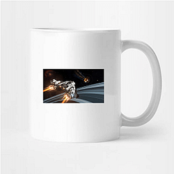 Elite Dangerous is a 1:1 scale recreation of the Milky Way Elite Dangerous Mugs