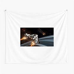 Elite Dangerous is a 1:1 scale recreation of the Milky Way Elite Dangerous Tapestries
