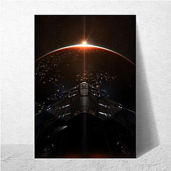 Elite Dangerous is the fourth game in the Elite series Elite Dangerous Posters