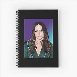 Elizabeth Gillies Spiral Notebook