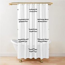 Elizabeth Gillies Shower Curtain