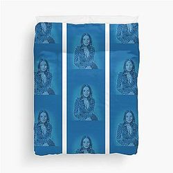 Elizabeth Gillies - Rhapsody Blue Duvet Cover