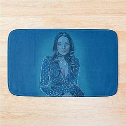 Elizabeth Gillies - Rhapsody Blue Bath Mat
