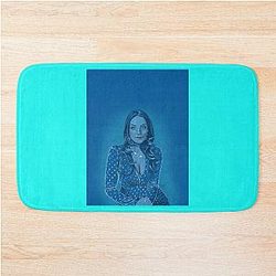 Elizabeth Gillies - Rhapsody Blue Graphic Bath Mat