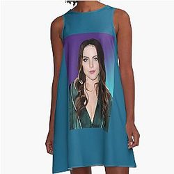 Elizabeth Gillies A-Line Dress