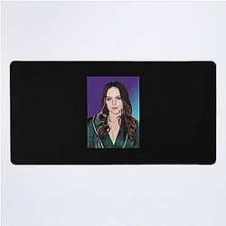 Elizabeth Gillies Artwork Desk Mat
