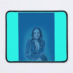 Elizabeth Gillies Rhapsody in Blue Mouse Pad