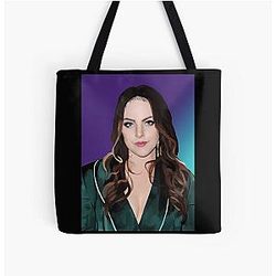 Elizabeth Gillies Artwork All Over Print Tote Bag
