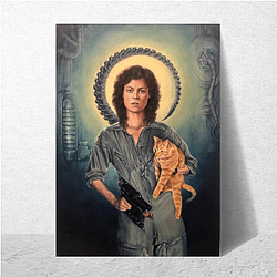 Ellen Ripley's main enemy is the Xenomorph Ellen Ripley Posters
