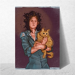 Ellen Ripley becomes a mother figure to a young girl Ellen Ripley Posters